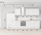 Meine Küche Küchen-Zeile 360 cm Planung 14 5