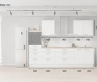 Meine Küche Küchen-Zeile 300 cm Planung 15 5