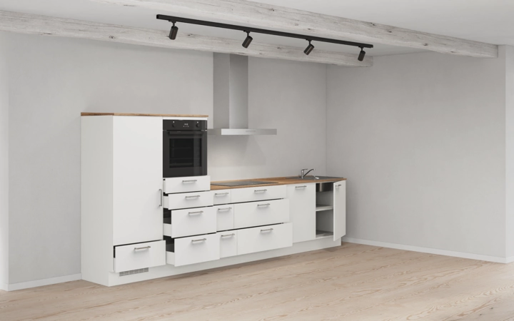 Meine Küche Küchen-Zeile 360 cm Planung 16 4