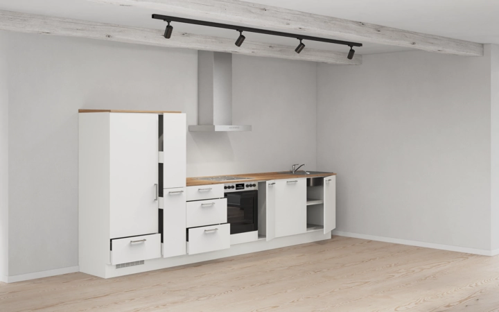 Meine Küche Küchen-Zeile 360 cm Planung 17 4