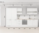 Meine Küche Küchen-Zeile 360 cm Planung 4 5