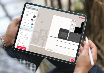 Kuechenplaner am Tablet Kuechenplaner am Tablet